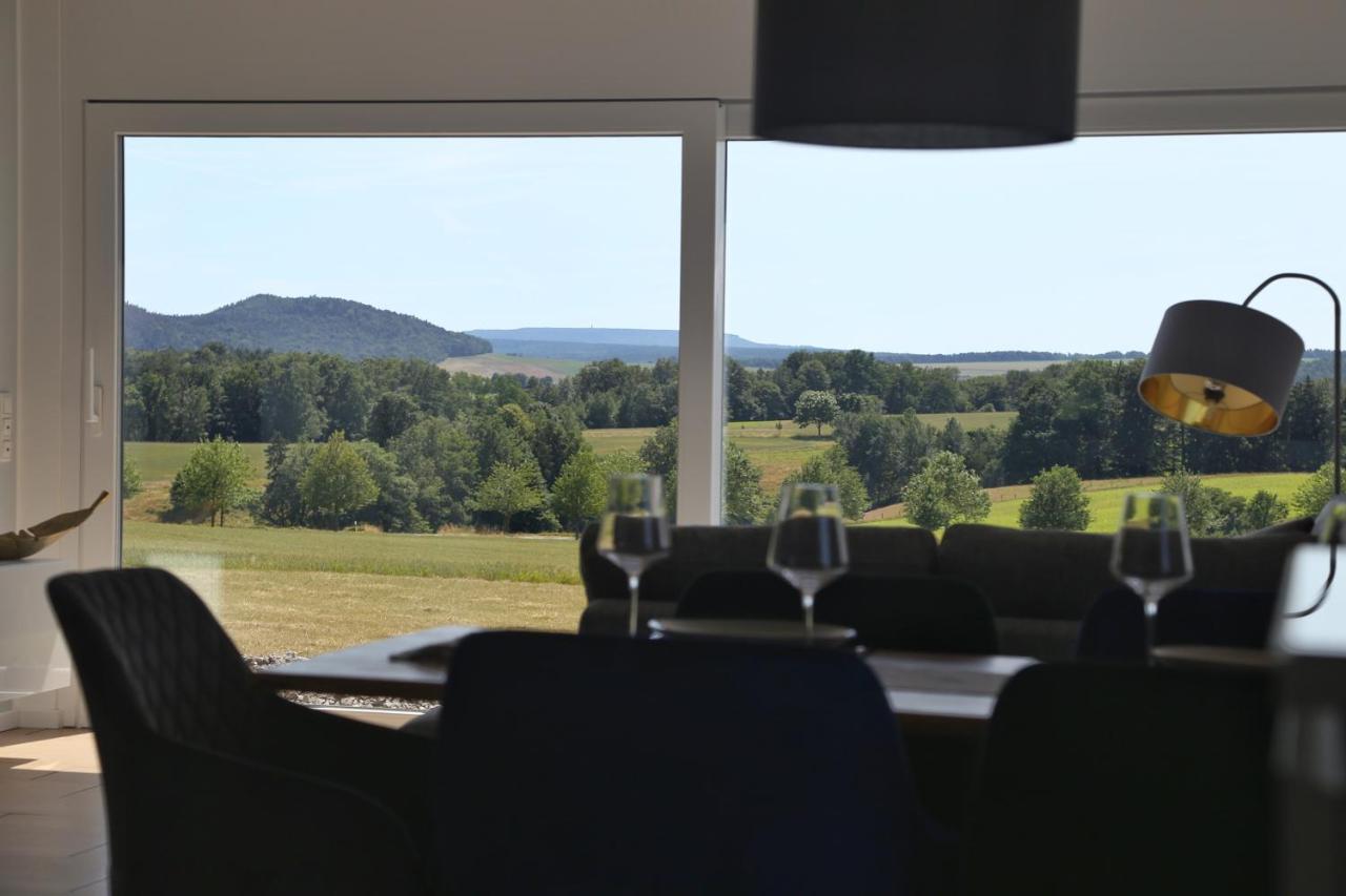 Auszeit Mit Weitblick In Der Saechsischen Schweiz - Kleiner Bauernhof Mit Tieren Und Wallbox Rathmannsdorf Eksteriør billede