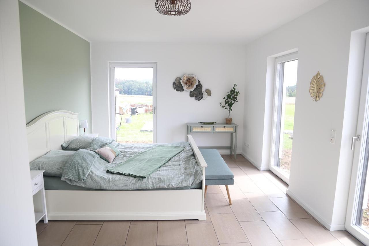 Auszeit Mit Weitblick In Der Saechsischen Schweiz - Kleiner Bauernhof Mit Tieren Und Wallbox Rathmannsdorf Eksteriør billede